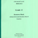 A/L Biology Resource Book G13- 5II/6