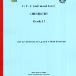A/L Chemistry Resource Book G12 Unit 6