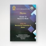 PHYSICS RESOURCE BOOK G13 UNIT 10