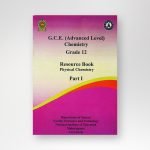 Chemistry 12 Resource Book Physical Chemistry Part I
