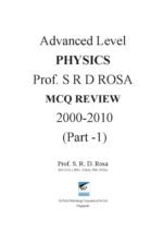 Advanced Level Physics Prof. Rosa MCQ Review Part-1 - Image 4