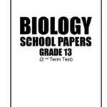 Biology 13 -II Term Papers