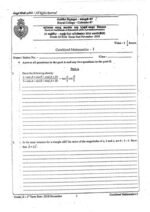 Combined Mathematics 12-I Term Papers - Image 3