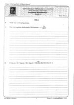 Combined Mathematics 12-I Term Papers - Image 4
